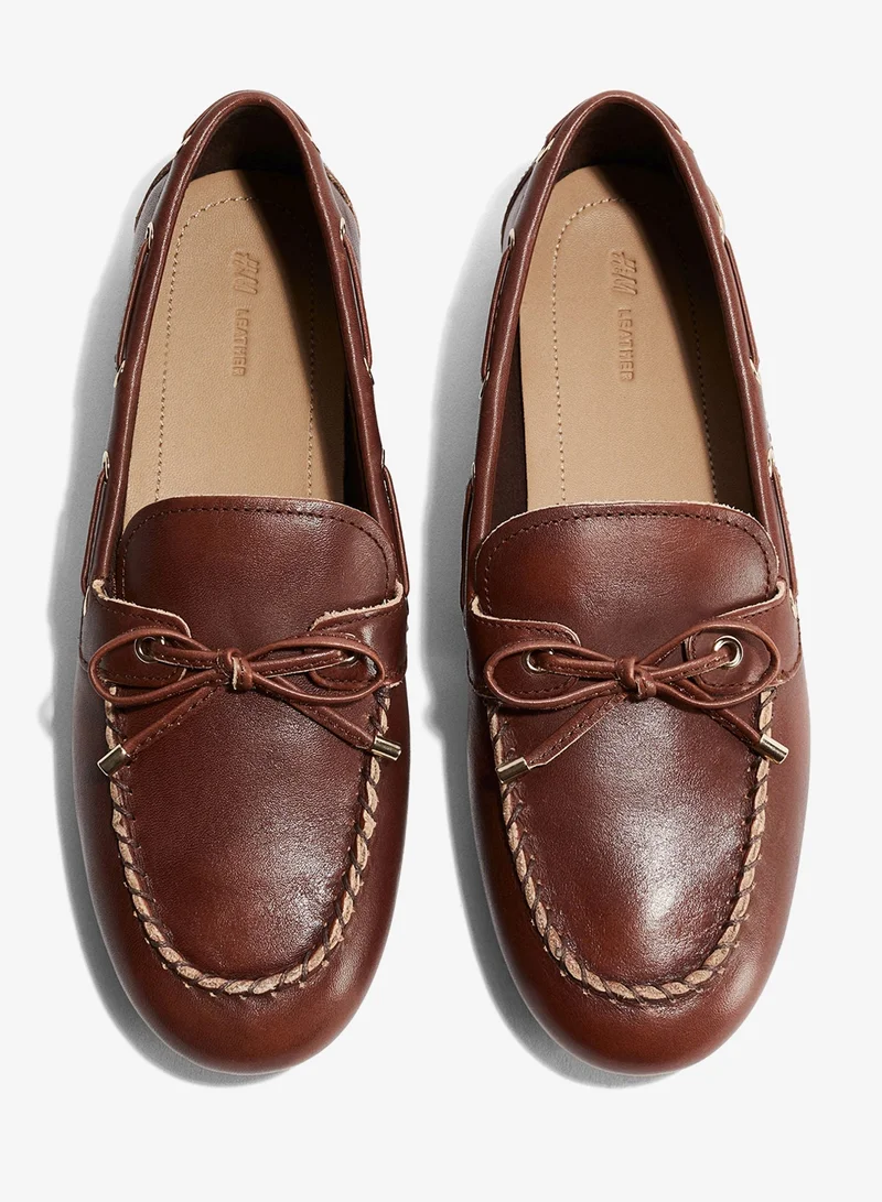 H&M Leather driving loafers