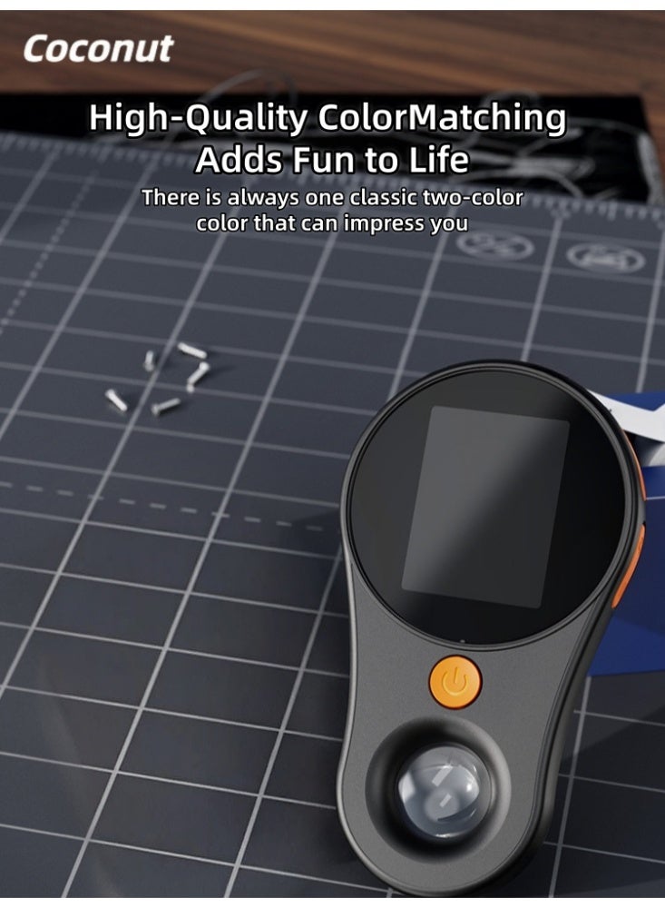 Coconut Portable digital electronic magnifying glass, 500x ultra-high magnification digital handheld microscope, rechargeable, with lighting lamp, can be connected to a display for viewing, suitable for electronic repair. - Image 3