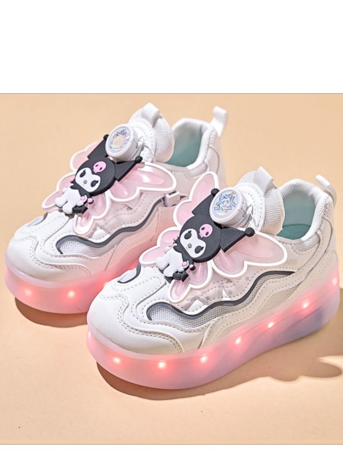 إسكدنيا Glowing Shoes-Children's Cute Double Wheel Flash Skating Shoes - Image 2
