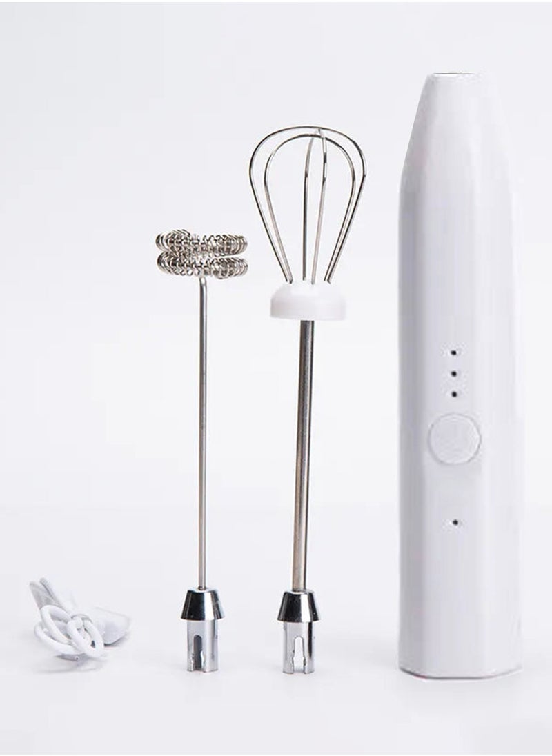 Top Chef 3-Piece Electric Milk Frother And Whisk Set  - Image 2
