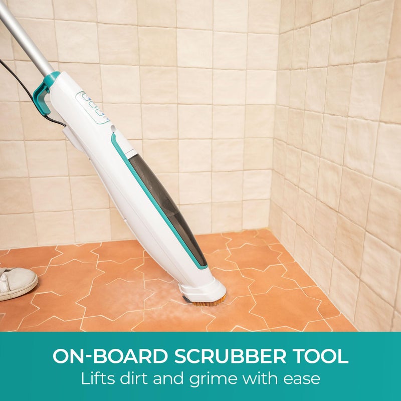 Kenmore SM2060 S200 Series Steam Mop for Floor Cleaning with Easy Scrubber & 2pcs Washable Pads, 2 Modes, Quick-Heating, Lightweight for Hardwood and Tile - Image 5