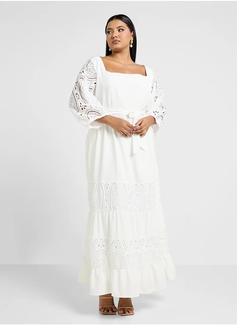 Ella Plus Off Shoulder Dress