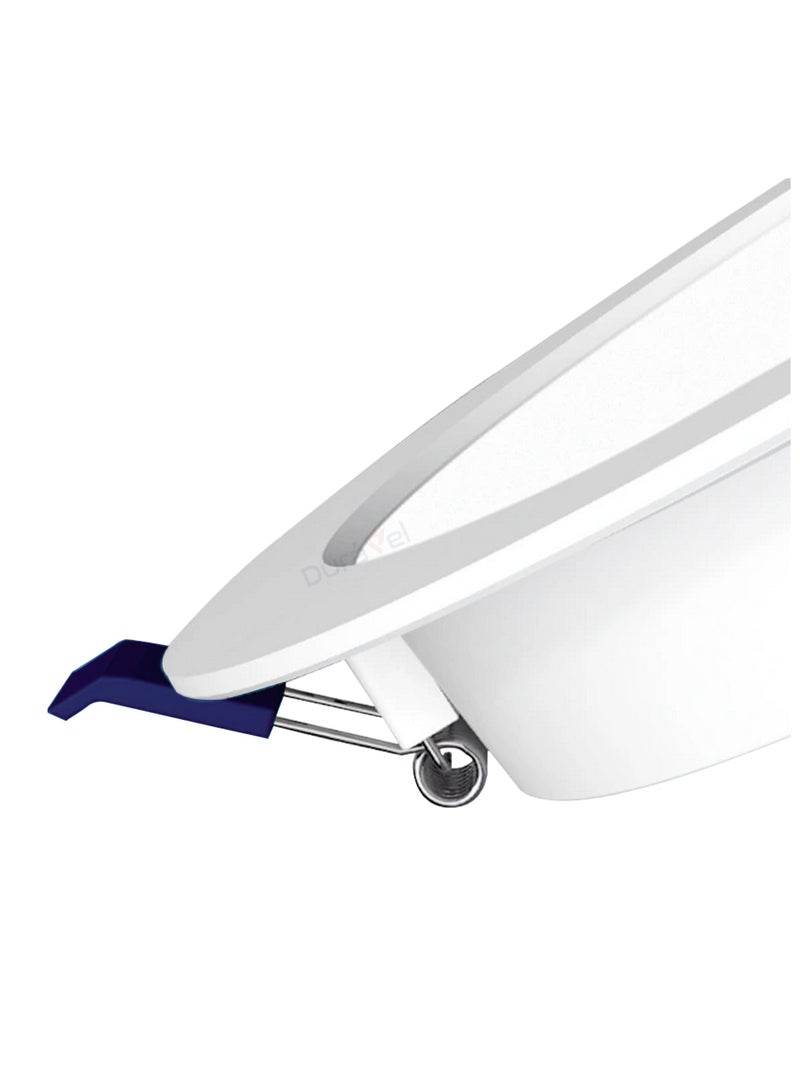 درافل مصباح سقف دائري LED مدمج من Duravel، مصباح مسطح فائق النحافة 20 وات، درجة حرارة اللون 220-240 فولت، أبيض - Image 2