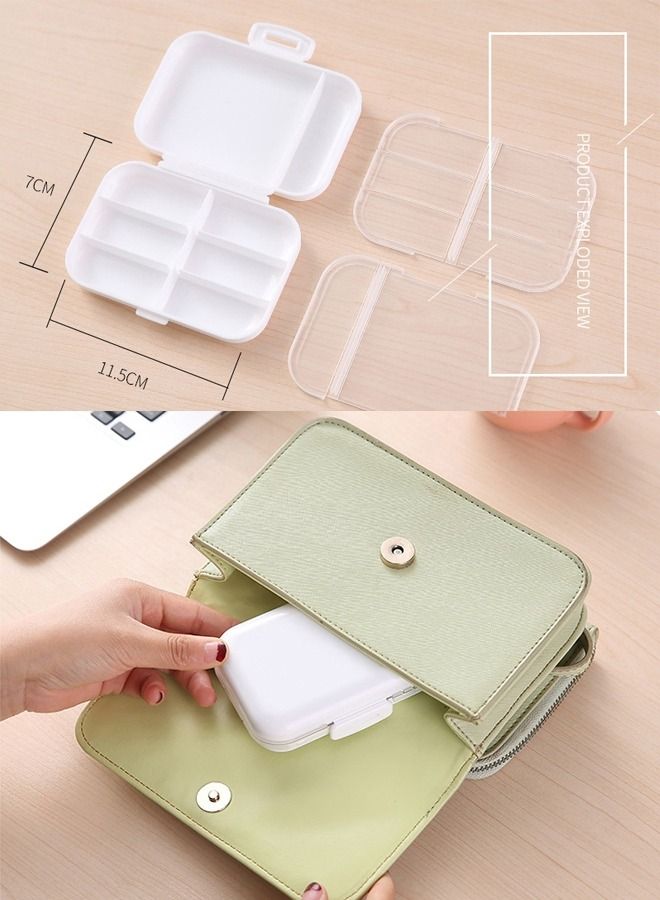 WooFree Portable Pill Box with 8 Compartments - Image 3
