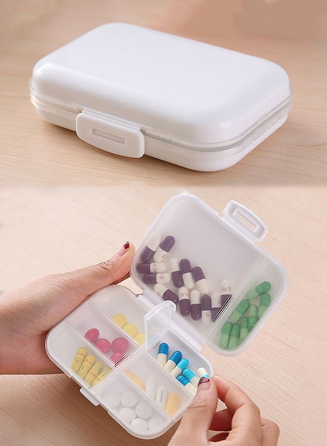 WooFree Portable Pill Box with 8 Compartments - Image 2