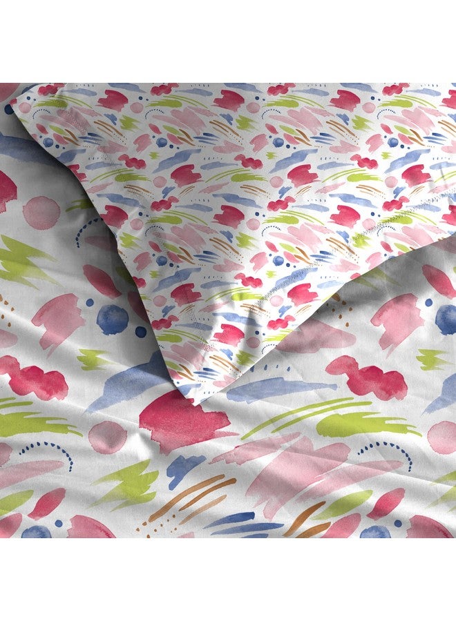 Trident Soft Comfort Bedsheet for Double Bed, 210 TC 100% Cotton Bedsheet, Soft and Breathable, King Size Bedsheet with 2 Pillow Covers - Sweet Temptation - Image 5