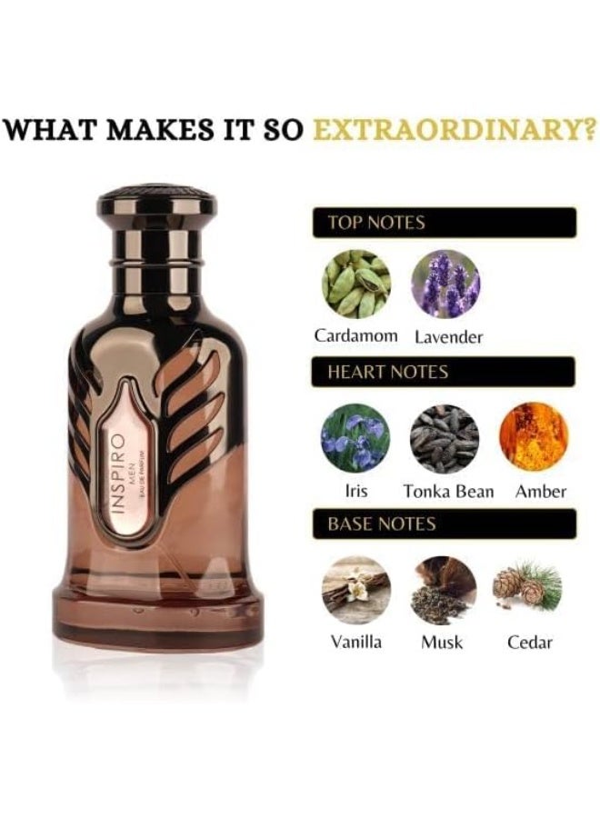RIIFFS Inspiro Men, Extrait de Parfum, RiiFFS, Men, 100 ml - Image 3
