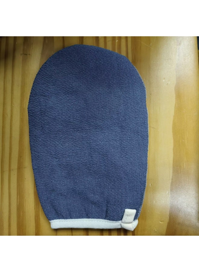 Bath Shower Pouf Sponge 2 in 1 Exfoliating Mesh Pouf Sponge with Elastic Hand Strap for Women Men Kid Bathroom - Image 3