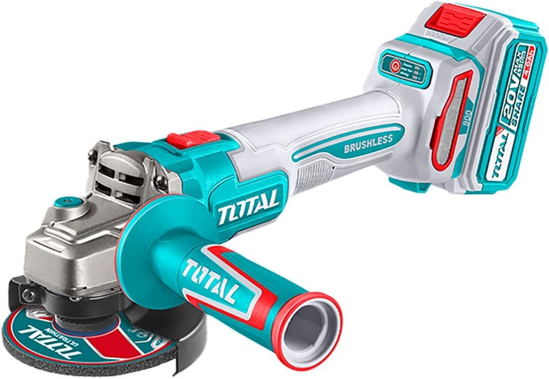 TOTAL Cordless Angle Grinder TAGLI271532