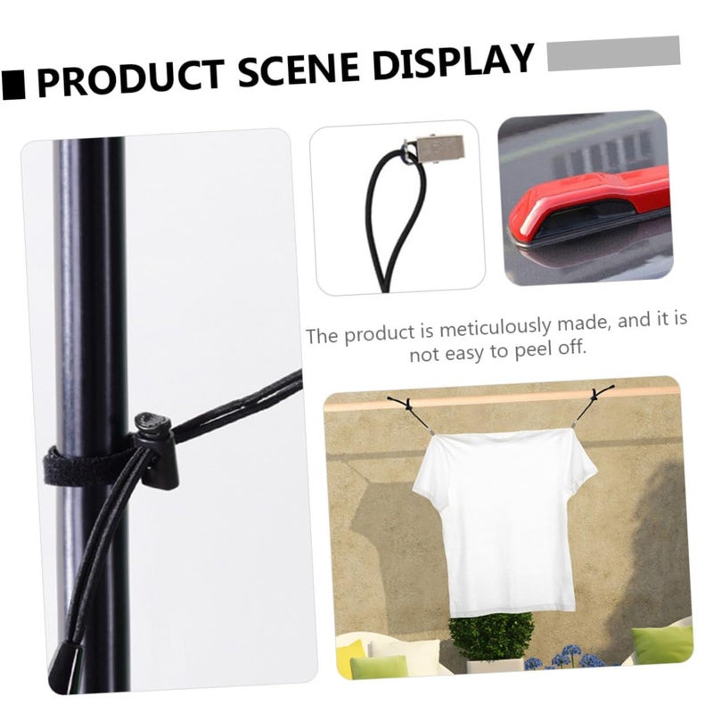 Adjustable Nylon Backdrop Clips 4 Pack Windproof Photo Clamps Multifunctional Clothes Pegs Studio - Image 4