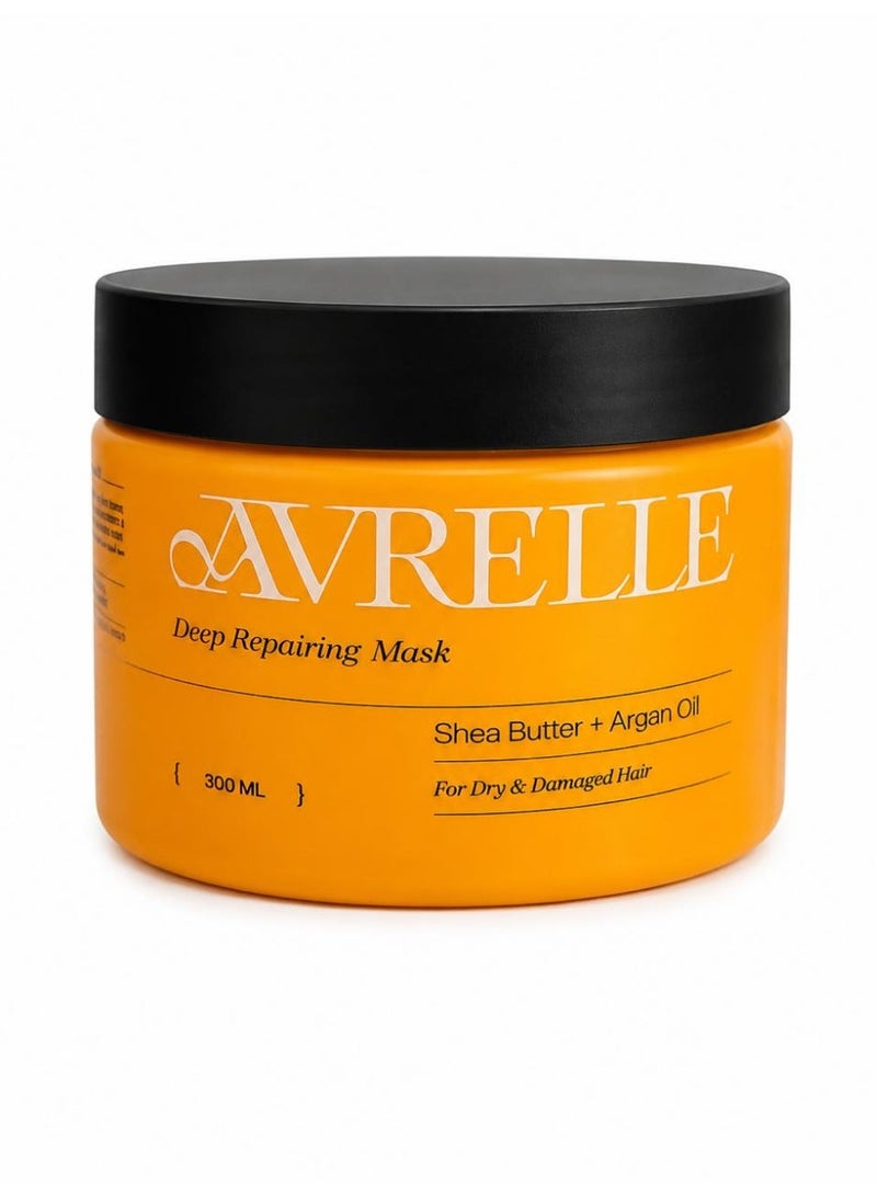 Avrelle Deep Repairing Hair Mask with Shea Butter & Argan Oil, 300ml - Image 1