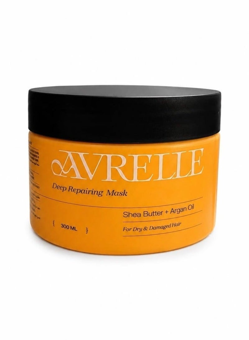 Avrelle Deep Repairing Hair Mask with Shea Butter & Argan Oil, 300ml - Image 4