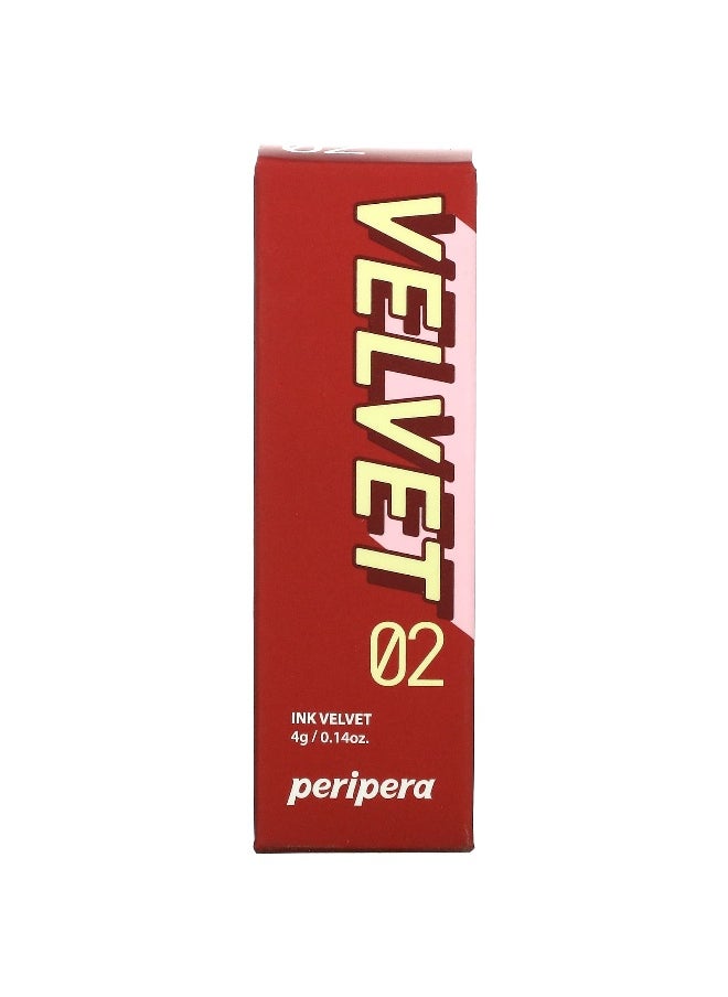 Peripera Peripera, Ink Velvet Lip Tint, 02 Celeb Deep Rose, 0.14 oz (4 g)  - Image 2