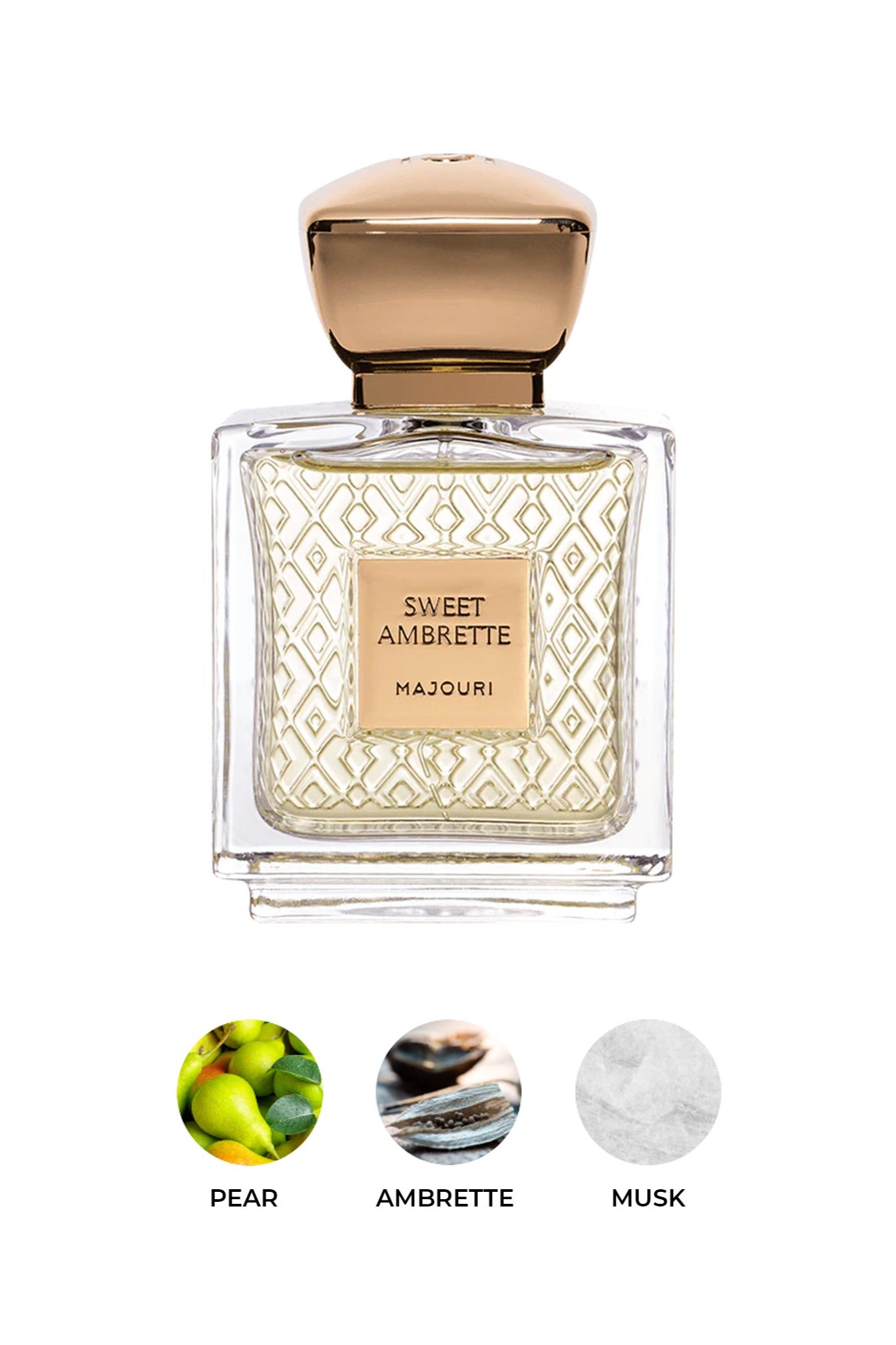 MAJOURI SWEET AMBRETTE For Unisex EDP 75ML | Best Price Egypt