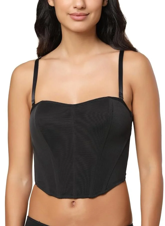 ترايامف Triumph Signature Sheer Padded Corset Black