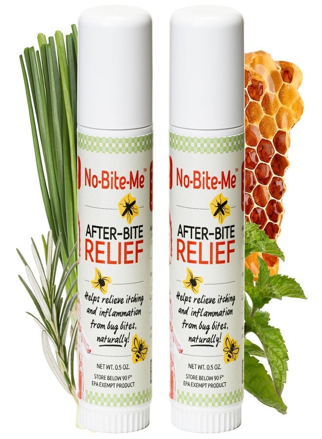 SALLYEANDER No Bite Me After-Bite Soothing Sticks - All-Natural Itch-Relief Balm, 2 Pack, Kid & Infant Friendly - Image 1