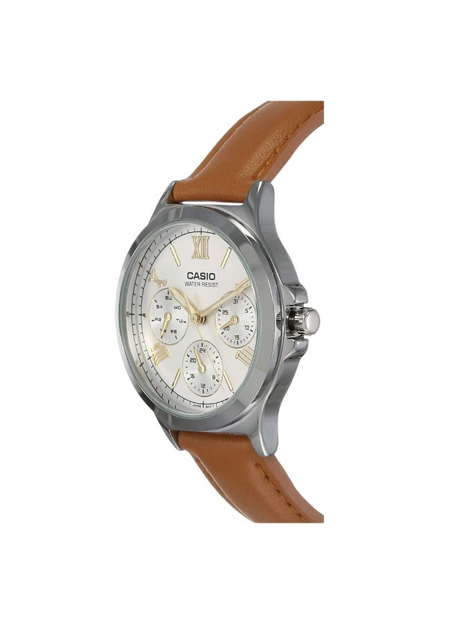 Casio Analog Silver Dial Women's Watch LTP-V300L-7A2UDF - Image 2