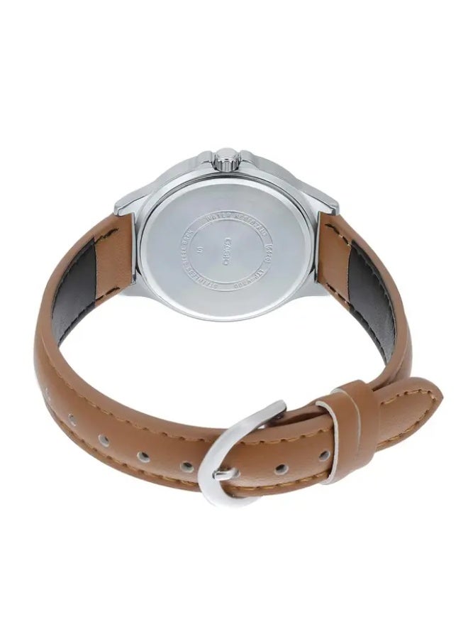 Casio Analog Silver Dial Women's Watch LTP-V300L-7A2UDF - Image 3