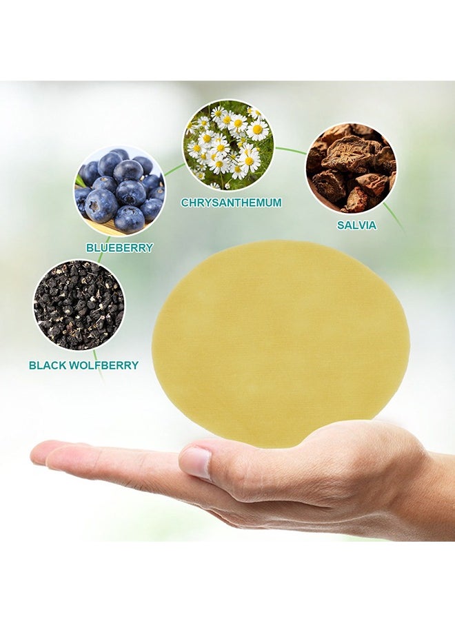 Sumifun 20Pcs Blueberry Lutein Eye Mask - Eye Care Patch - Excessive Eye Stay-up Night Eye Dry Cold Compress - Eye Patch  - Image 3