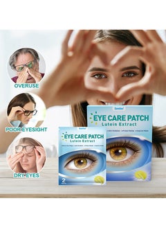 Sumifun 20Pcs Blueberry Lutein Eye Mask - Eye Care Patch - Excessive Eye Stay-up Night Eye Dry Cold Compress - Eye Patch  - Image 5