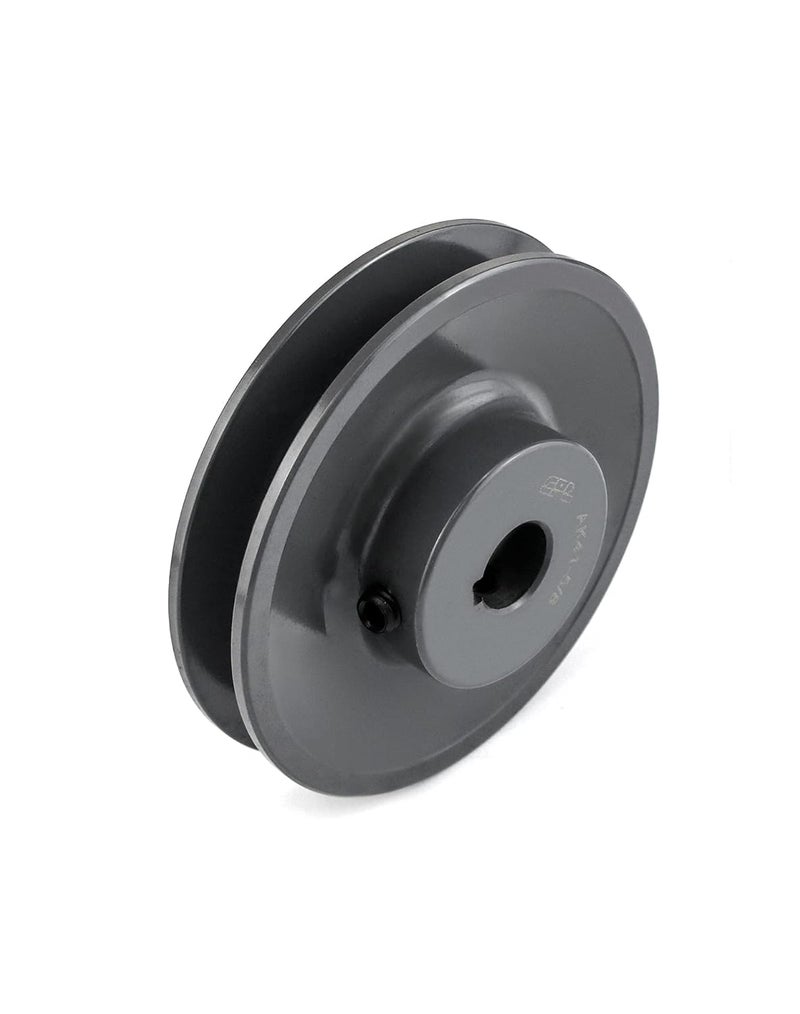 QWORK Single Groove Web Sheaves, 3.95" OD 5/8" Bore V-Belt Sheave for V-Belt, AK4158 - Image 2