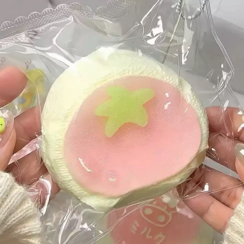 Peach Milk Squeeze Toy Slow Rebound Stress Relief - Image 2