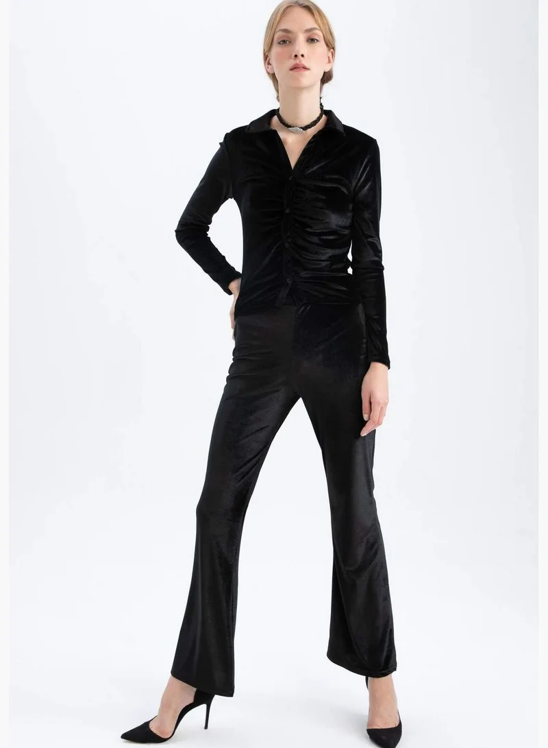 DeFacto Woman Fit And Flare Knitted Trousers