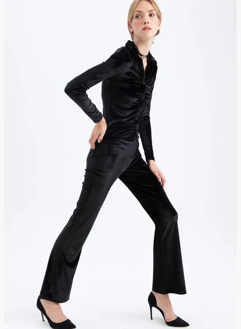 DeFacto Woman Fit And Flare Knitted Trousers
