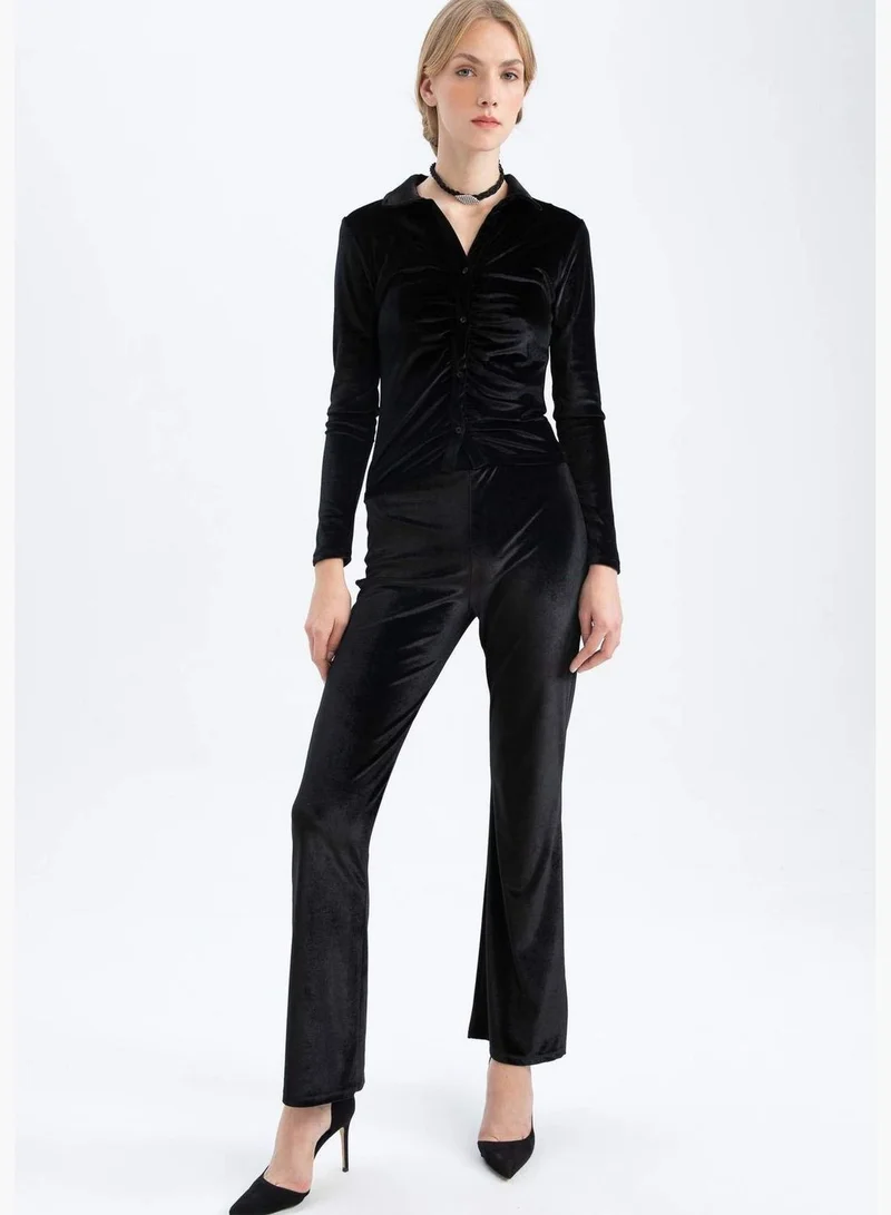 DeFacto Woman Fit And Flare Knitted Trousers