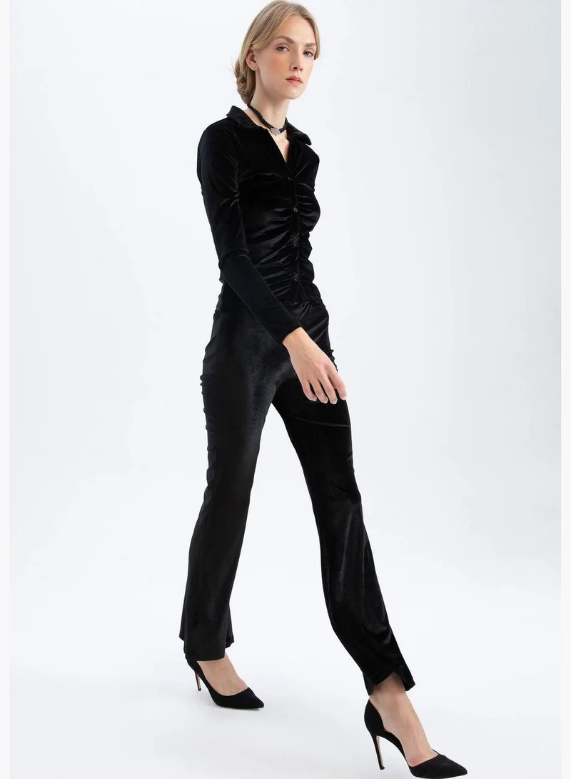 DeFacto Woman Fit And Flare Knitted Trousers