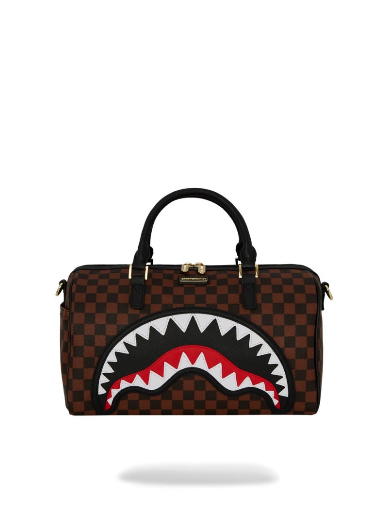 SPRAYGROUND SAWTOOTH SHARKS IN PARIS MINI DUFFLE  - Image 1