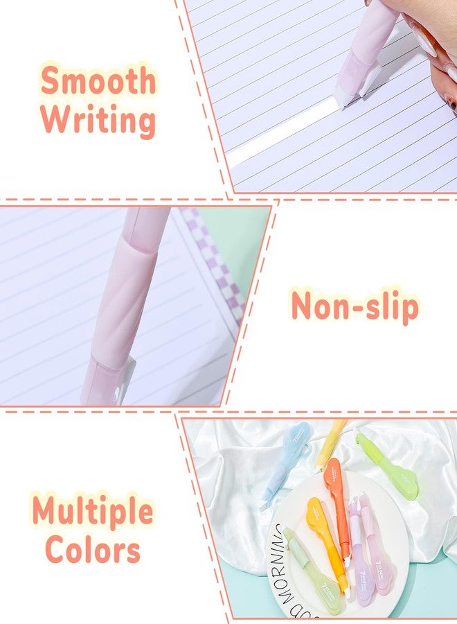 Temiary 4 Pack Correction Tape Pen, 0.27 in x 78.7 Ft White Smooth Pull Out Tape Pens for Writing, Tear Resistant Easy to Use Applicator for Instant Corrections School Office Supplies (Multicolor) - Image 4