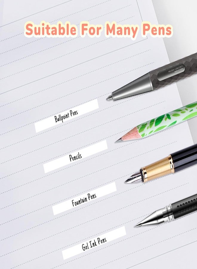 Temiary 4 Pack Correction Tape Pen, 0.27 in x 78.7 Ft White Smooth Pull Out Tape Pens for Writing, Tear Resistant Easy to Use Applicator for Instant Corrections School Office Supplies (Multicolor) - Image 5
