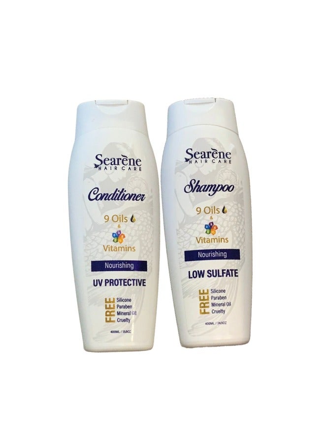 Searene Dusky Shampoo and conditioner rich in oils 9 400 ml