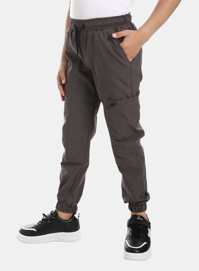 Andora Comfy Cargo Pants For Boys - Iron - Image 3