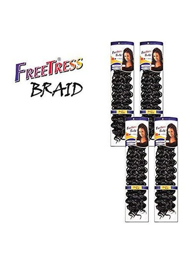 Freetress Synthetic Bulk Baid Hair GOGO CURL 26" (4Pack 30) - Image 4