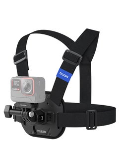 TELESIN TELESIN Sports Camera Chest Mount Harness Quick Release Chest Strap Replacement for Hero 1211109 DJI OSMO Action X4X3 Action Camera Accessories  - Image 1
