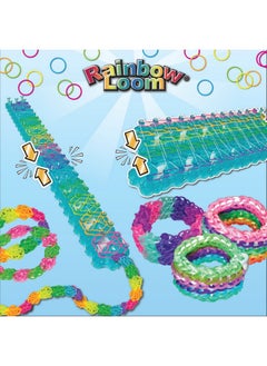 Rainbow Loom ® Duo Combo With Jewel Rubber Bands Collection, Features 2 Connectable To Make Longer And Wider Creations, An Organizer Case, Great Activity Up To 4 People 7+  - Image 3
