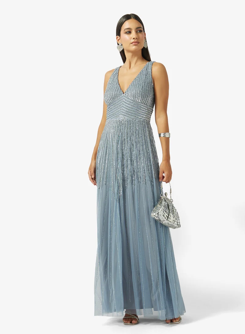 Namshi x  Embellished Evening Dress for Women | Best Price UAE