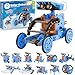 Sillbird Solar Building Robot Kit STEM Gift for Boys Aged 813 DIY Science Educational Toys for Kids Teens Birthday 12in1 Solar or Battery Powered Robotic Set with 197 Pieces - Image 2