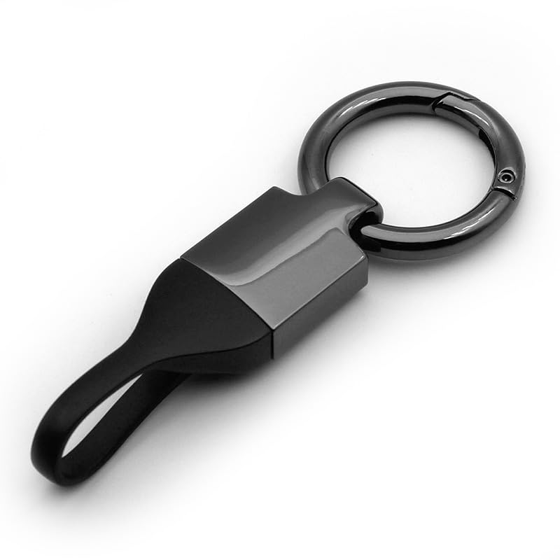 JVCV® Hard Case Key Cover Compatible with Toyota Fortuner, Hilux, Innova Crysta, Fortuner Legender, Innova HyCross, Land Cruiser 2B/3B Smart Key - Stylish Durable Protection (with Keychain Style B) - Image 5