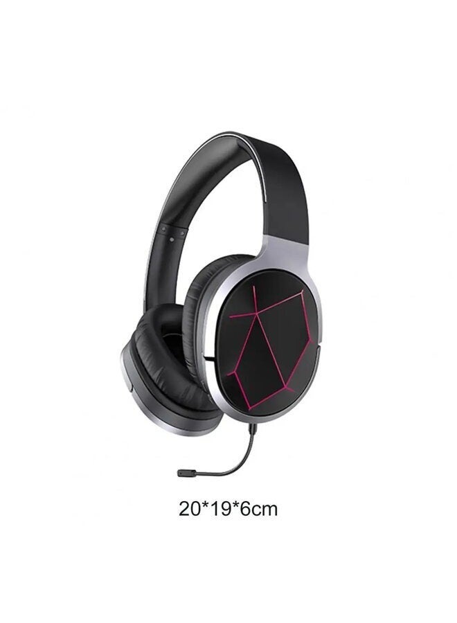 FOLDABLE WIRELESS HEADPHONE BLUETOOTH HEADPHONES GAMING HEADSET