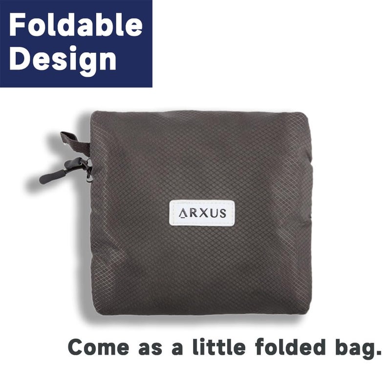Arxus Foldable Tote Bag for Travel Expandable Lightweight Carry On Luggage 22L Packable Duffle Bag for Traveling - Image 5