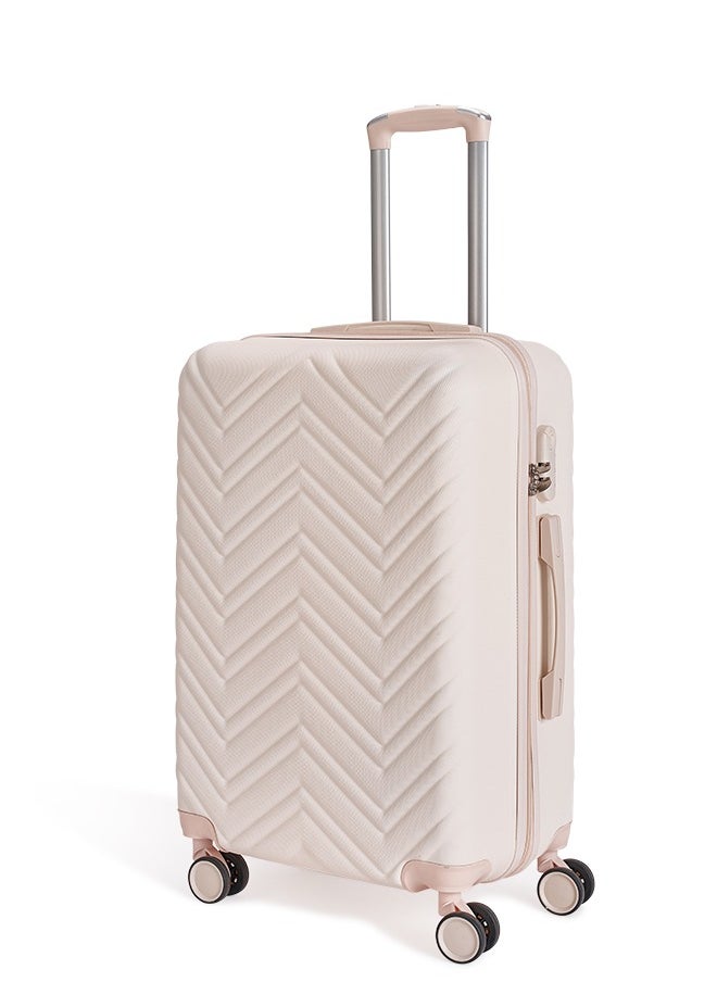 LIMRA - Luggage set 5 pieces travel Bags with a distinctive design from limra Beige - Image 1
