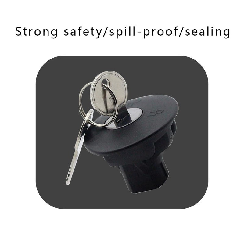 Middrivr Fuel Tank Cap  Fuel Tank Filler Cap  8U5Z-9C268-B Gas Cap Replacement For Ford F150  Edge  Escape  Expedition  Explorer  Focus  Fusion  Mustang  Taurus | Lincoln Mks  Mkt  Mkx  Mkz | Mercury - Image 3