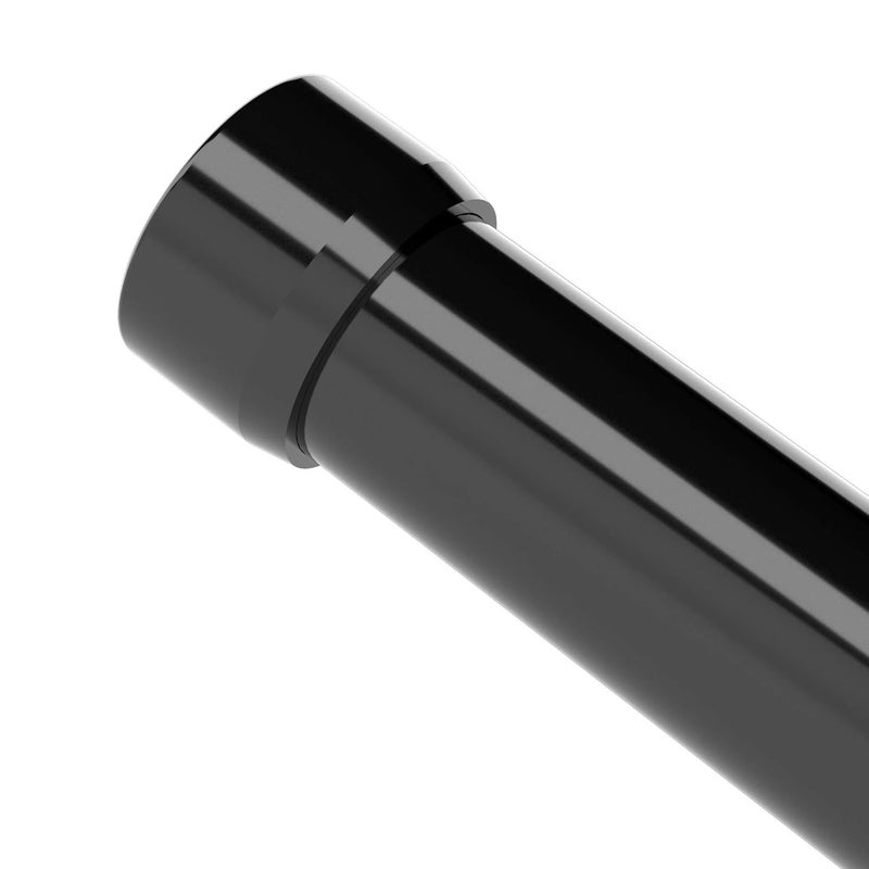 FORMUFIT F034EEC-BK-10 PVC External End Cap, Furniture Grade, 3/4" Size, Black (Pack of 10) - Image 5