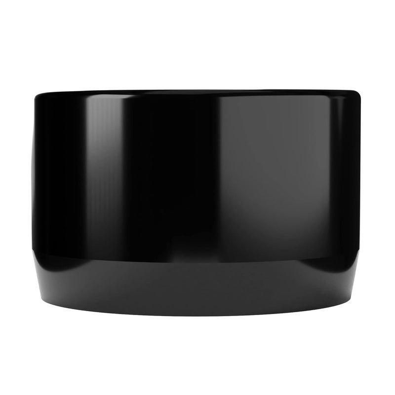 FORMUFIT F034EEC-BK-10 PVC External End Cap, Furniture Grade, 3/4" Size, Black (Pack of 10) - Image 3