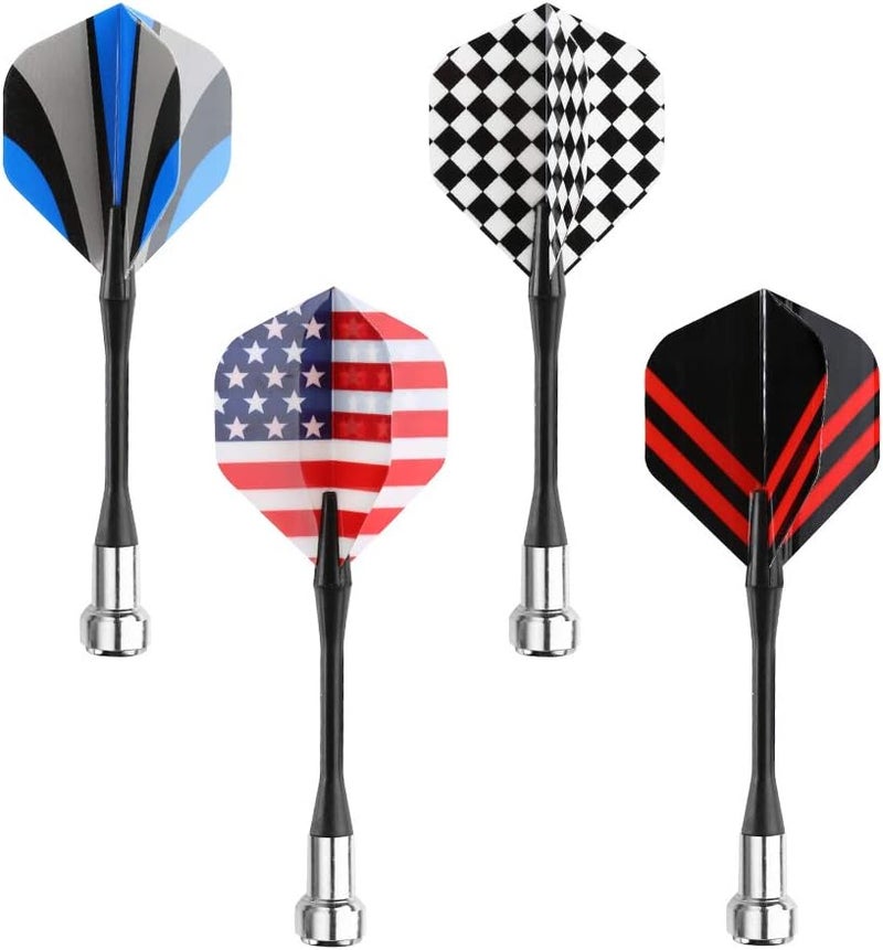 accmor Magnetic Darts, 12pcs Replacement Magnet Darts Plastic Darts for Dartboard - Image 2
