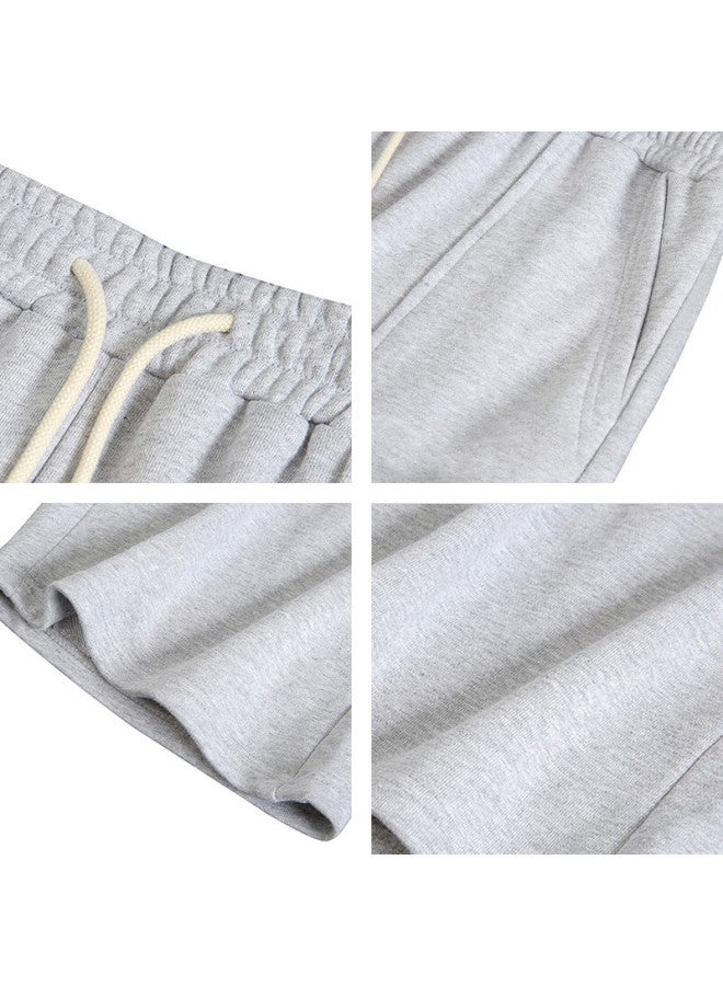 Geniolamode Men's Shorts, New Loose Casual Workwear Style, Drawstring Five-point Pants, Versatile Trousers With Drawstring