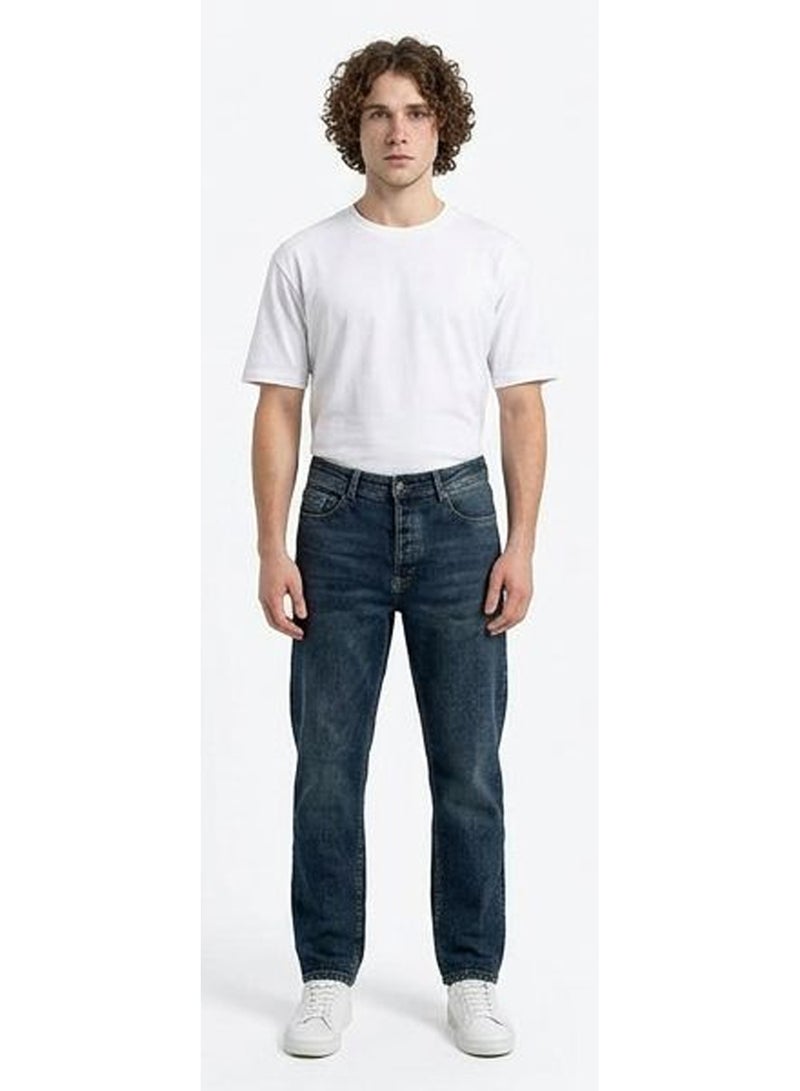 RAVIN Street Style Heavy Washed Denim Jeans - Image 3